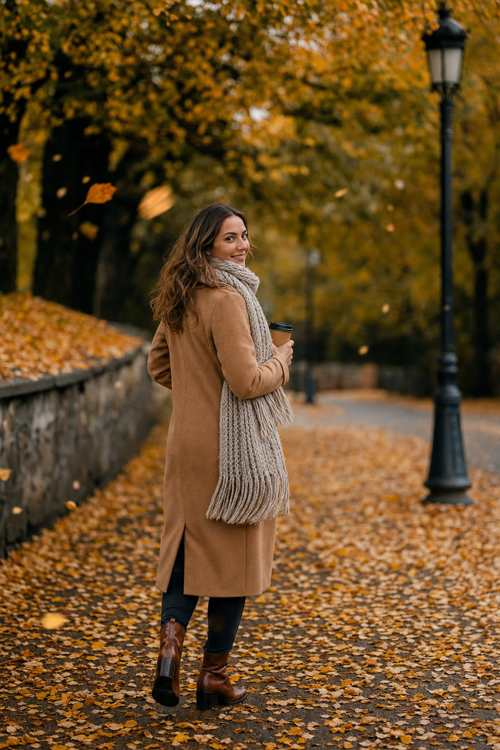 Autumn Park Stroll