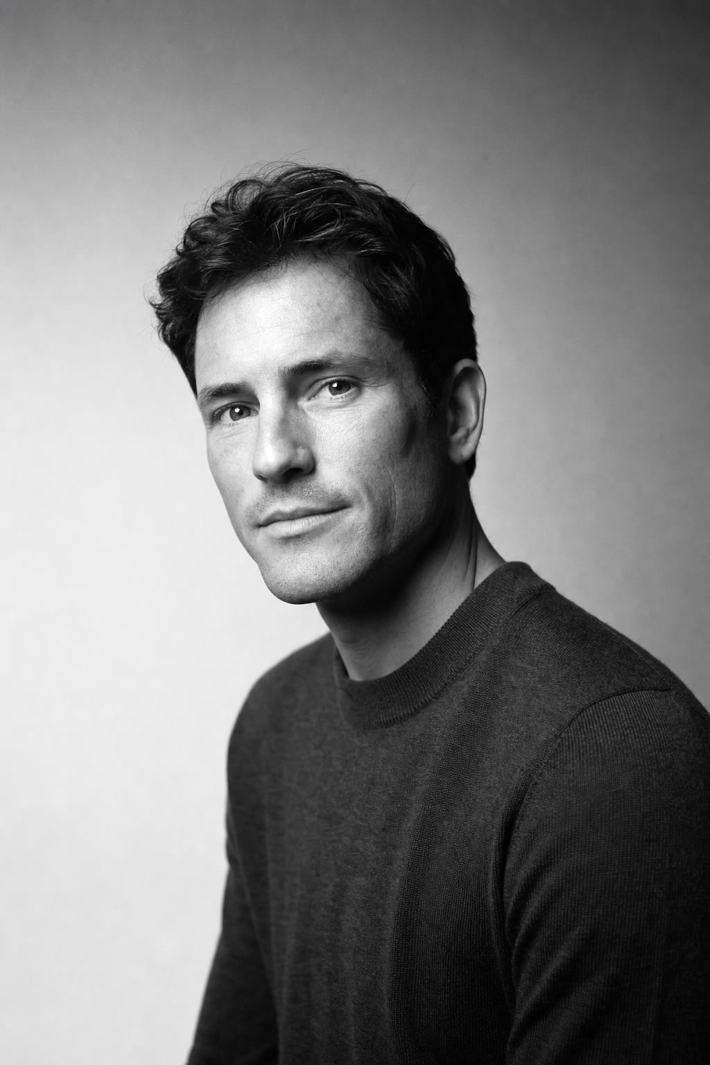 B&W Studio Portrait