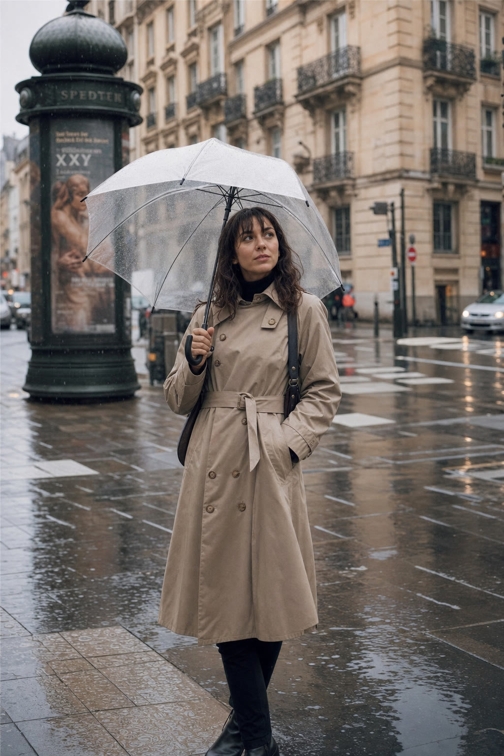 Trench Rainy Day