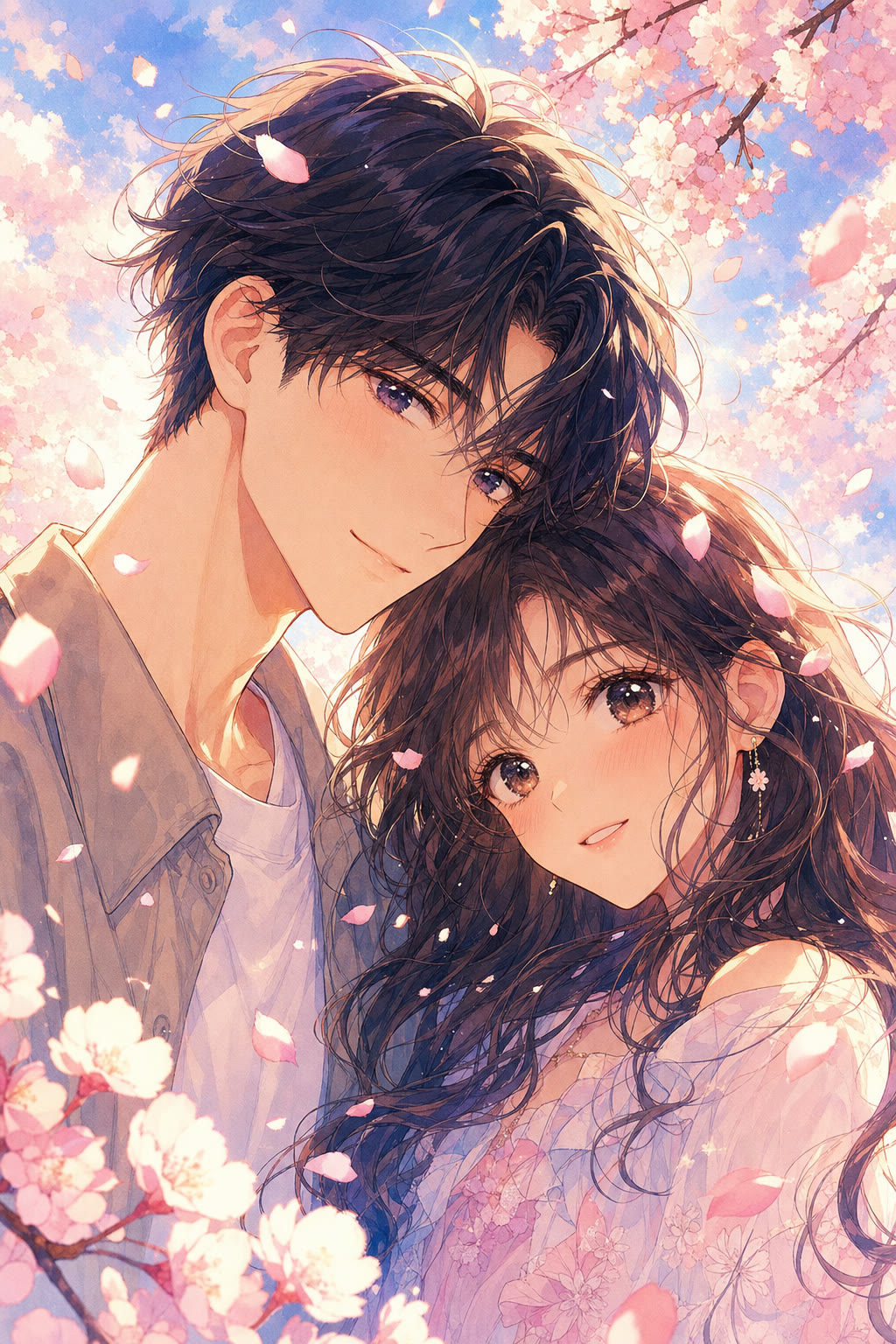 Anime Couple Poster