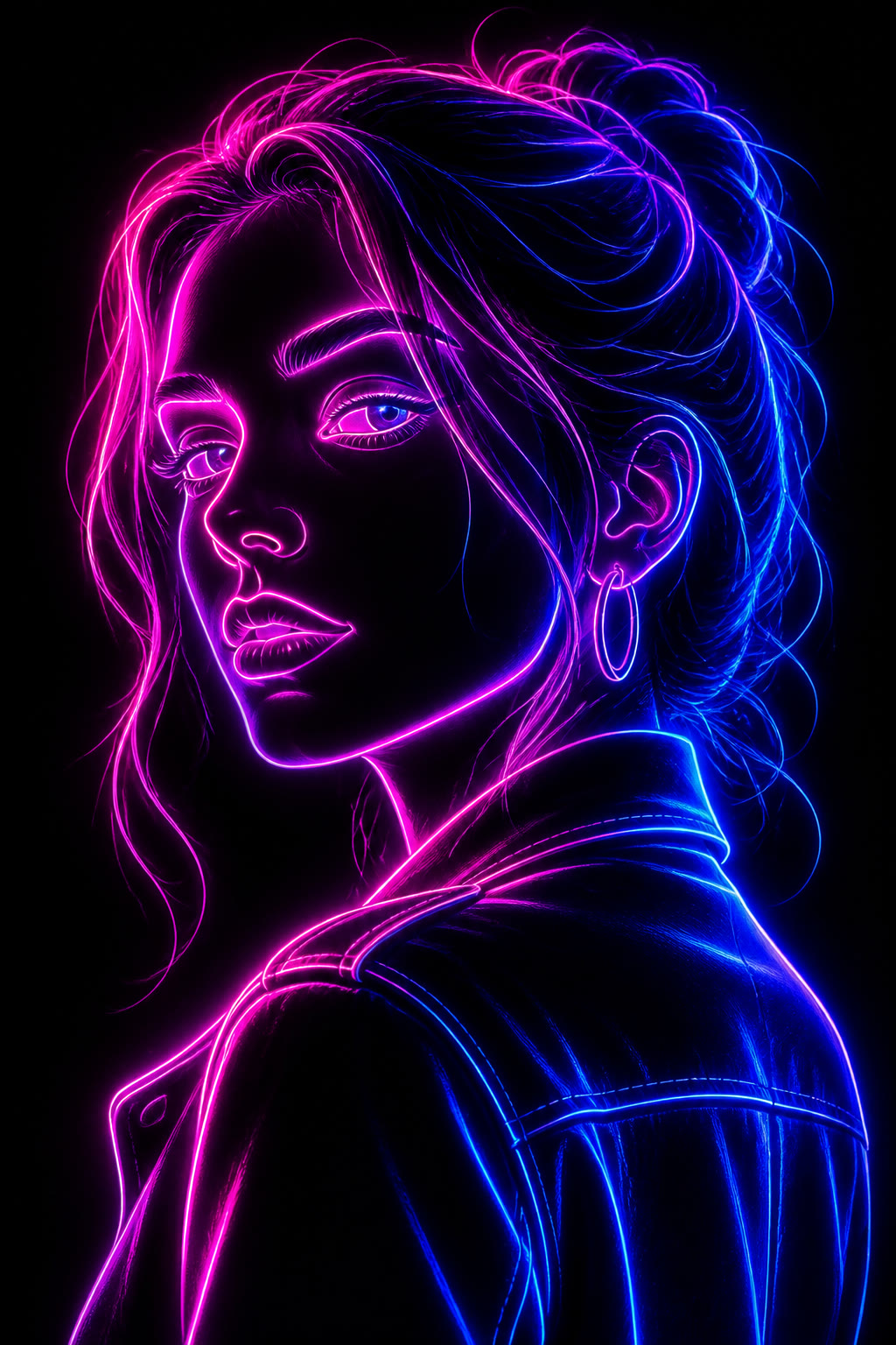 Neon Glow Outline