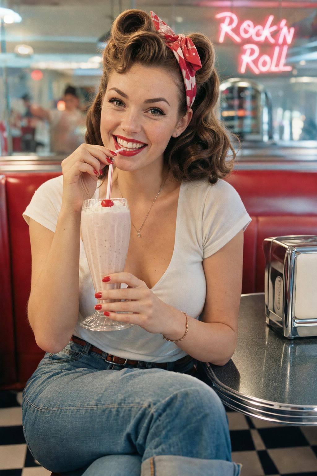 Diner Pin-Up
